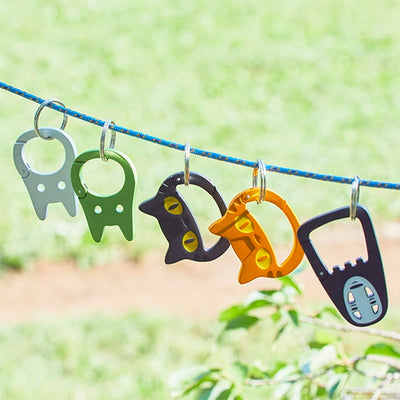 Studio Ghibli - GBL Character Face Carabiners (11 Types) - No-Face - official view 34