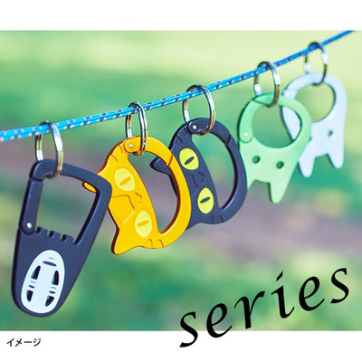 Studio Ghibli - GBL Character Face Carabiners (11 Types) - No-Face - official view 35