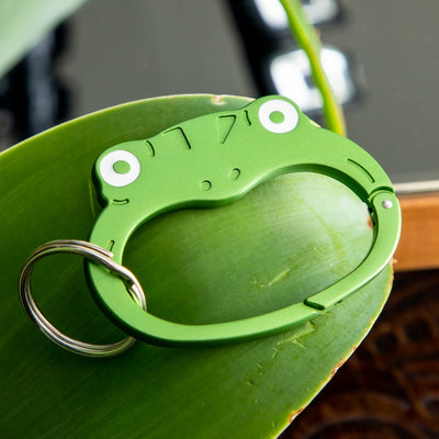 Studio Ghibli - GBL Character Face Carabiners (11 Types) - Green Frog - official view 36