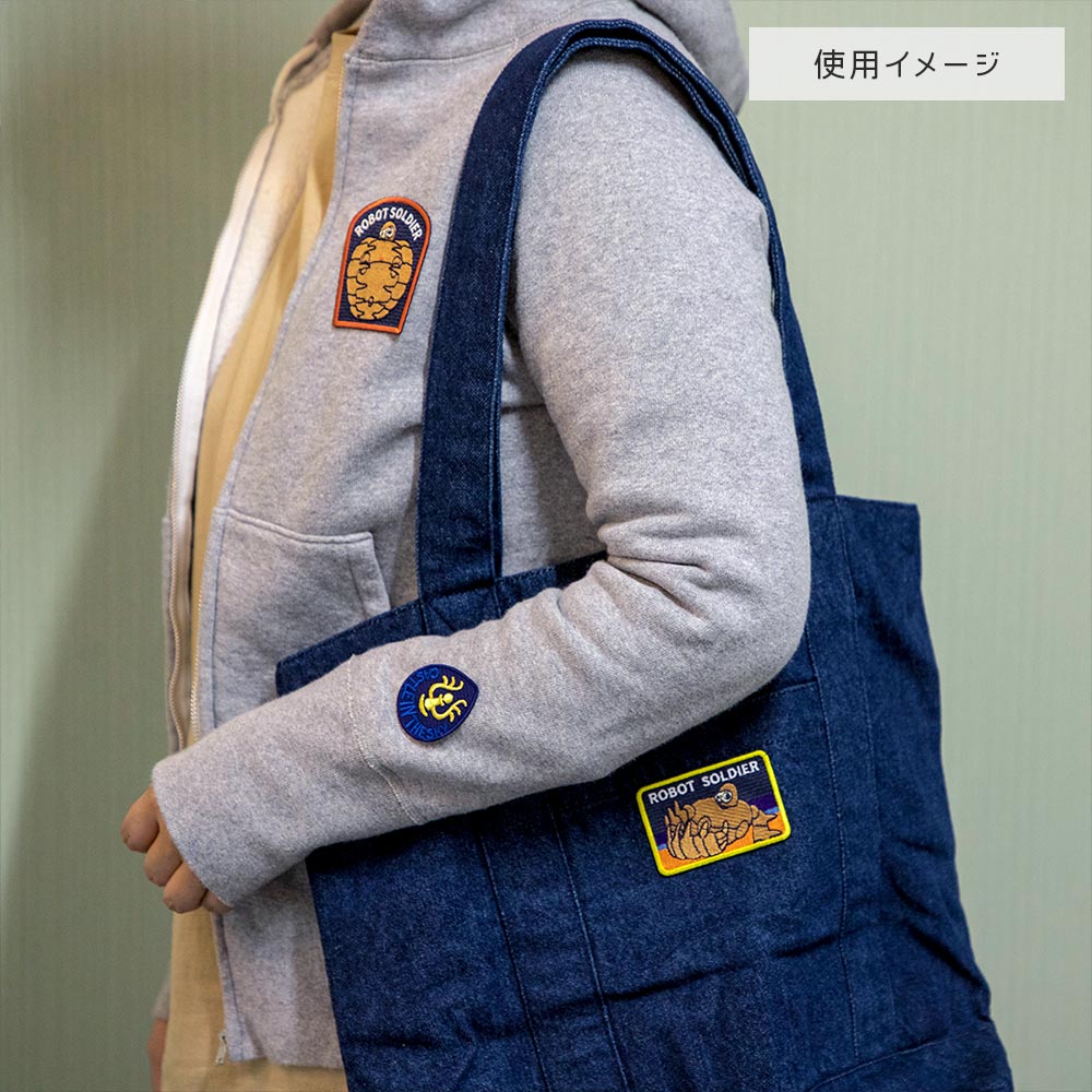 Studio Ghibli GBL Embroidered Iron-On Patches (4 Types) - Porco Rosso - official view 5