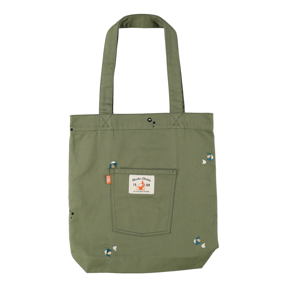 Studio Ghibli GBL Embroidered Tote Bags (2 Types) - Totoro Lost Items - official view 5