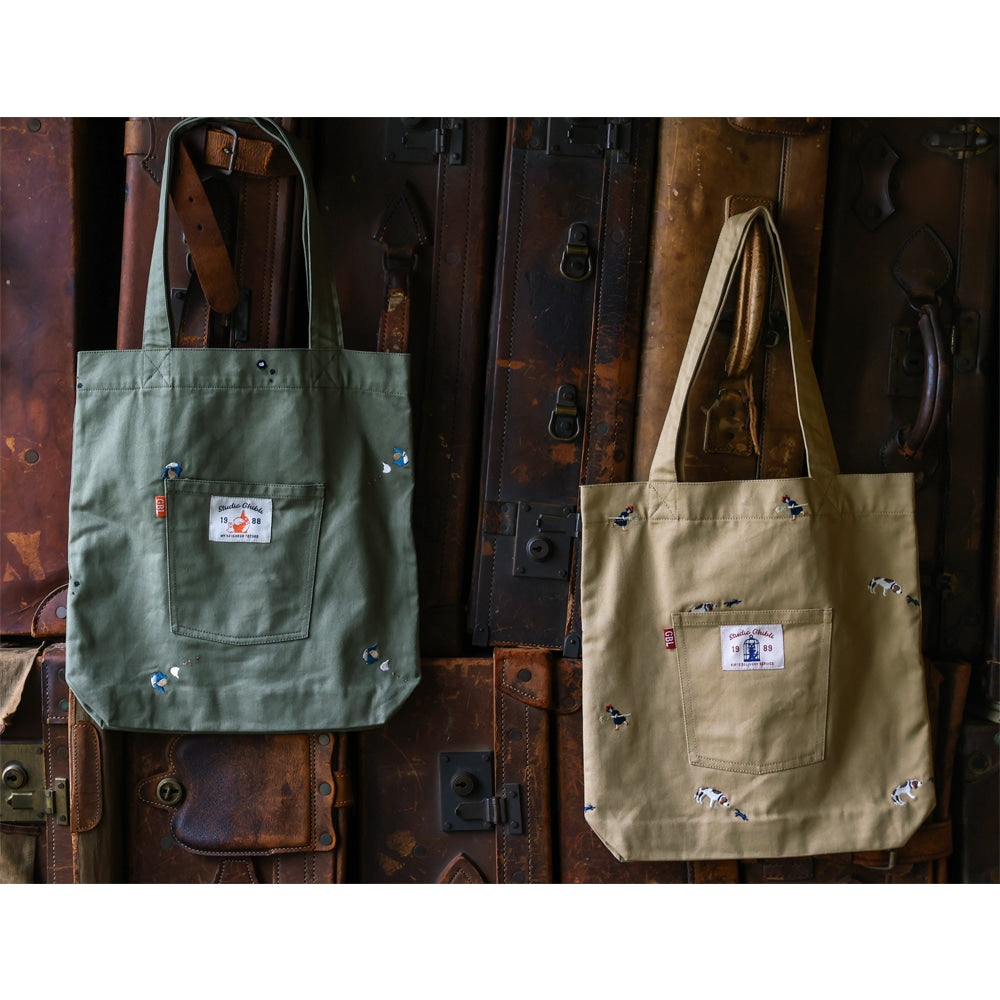 Studio Ghibli GBL Embroidered Tote Bags (2 Types) - Totoro Lost Items - official view 10