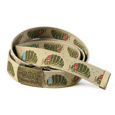 Studio Ghibli GBL GI Belts (7 Types) - Toxic Jungle Ohmu - official view 1
