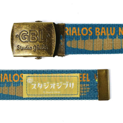 Studio Ghibli GBL GI Belts (7 Types) - Laputa Secret Words - official view 18