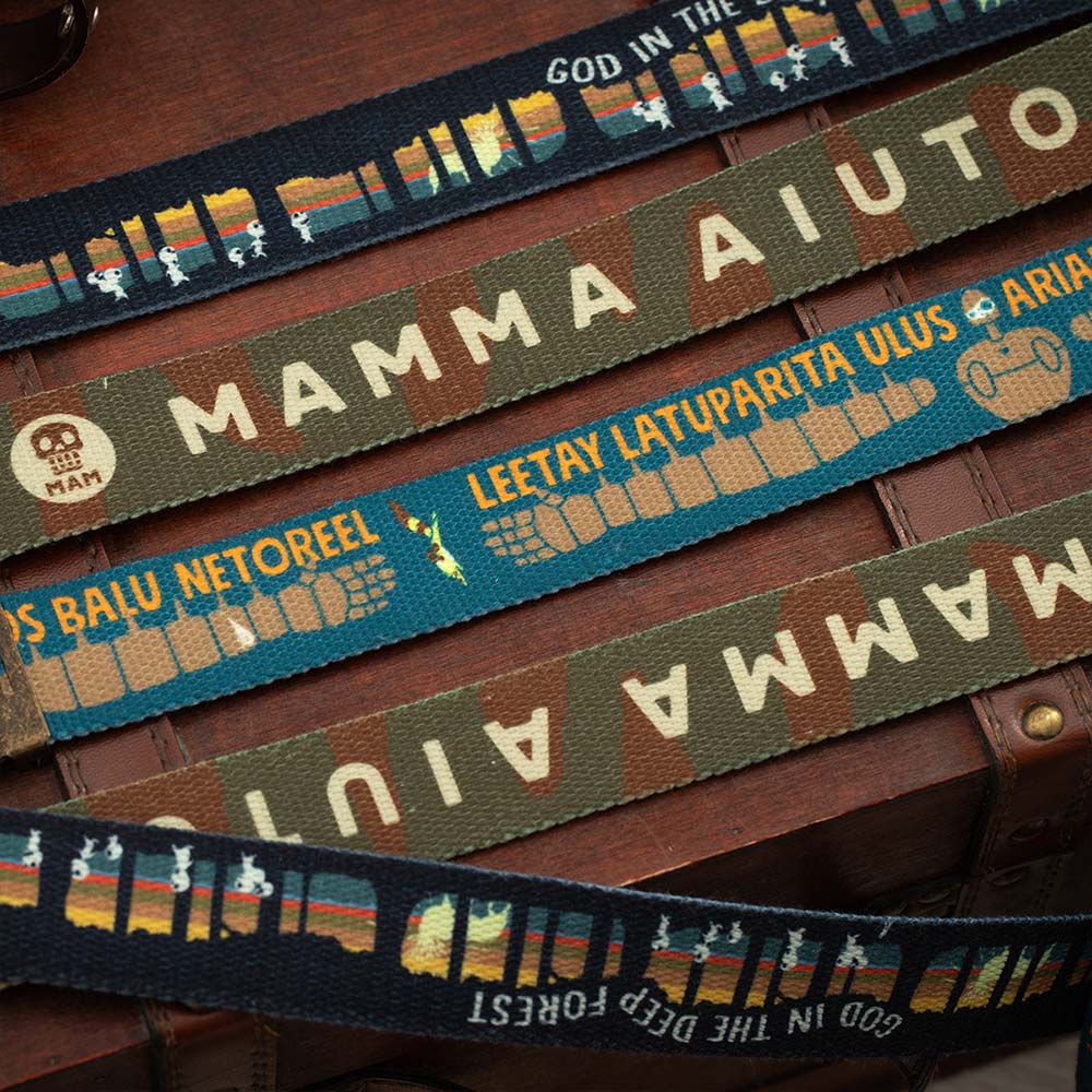 Studio Ghibli GBL GI Belts (7 Types) - Laputa Secret Words - official view 19
