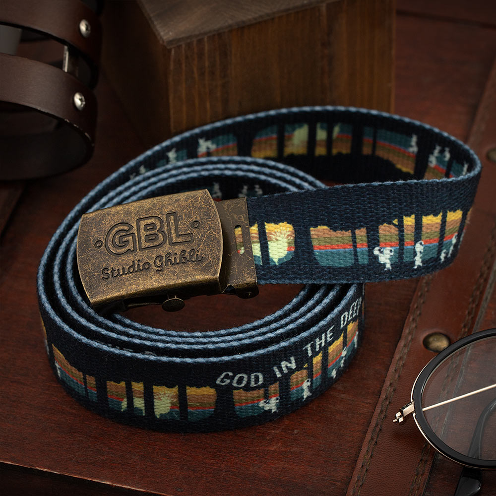 Studio Ghibli GBL GI Belts (7 Types) - Forest Spirit's Forest - official view 55