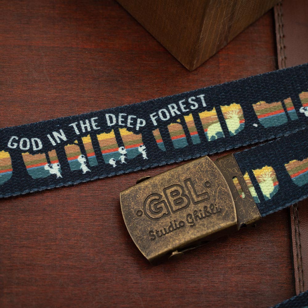Studio Ghibli GBL GI Belts (7 Types) - Forest Spirit's Forest - official view 56