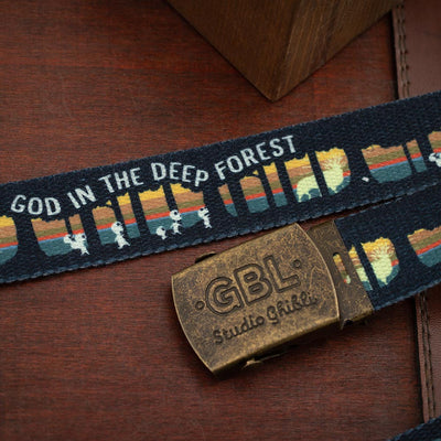 Studio Ghibli GBL GI Belts (7 Types) - Forest Spirit's Forest - official view 56