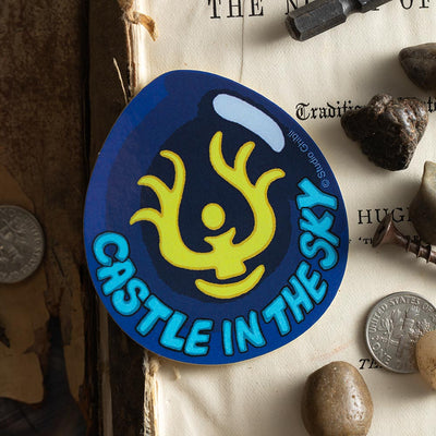 Studio Ghibli - GBL Graphic Stickers (8 Types) - Levitation Stone - official view 7