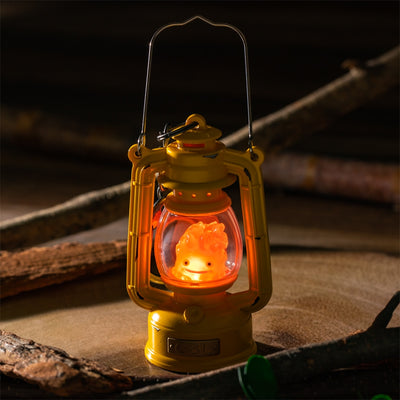 Studio Ghibli GBL Light-Up Lantern Keychains (3 Types) - Calcifer - official view 1