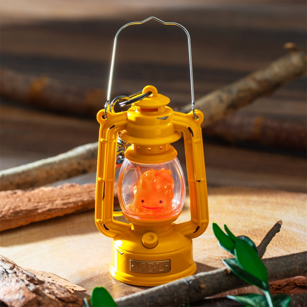 Studio Ghibli GBL Light-Up Lantern Keychains (3 Types) - Calcifer - official view 2