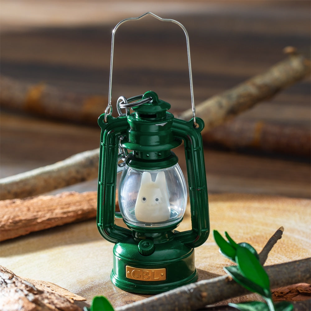 Studio Ghibli GBL Light-Up Lantern Keychains (3 Types) - White Totoro - official view 11