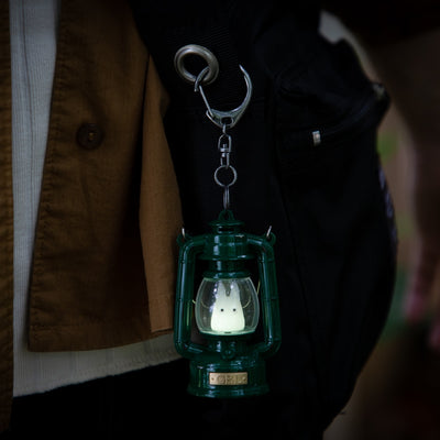 Studio Ghibli GBL Light-Up Lantern Keychains (3 Types) - White Totoro - official view 13