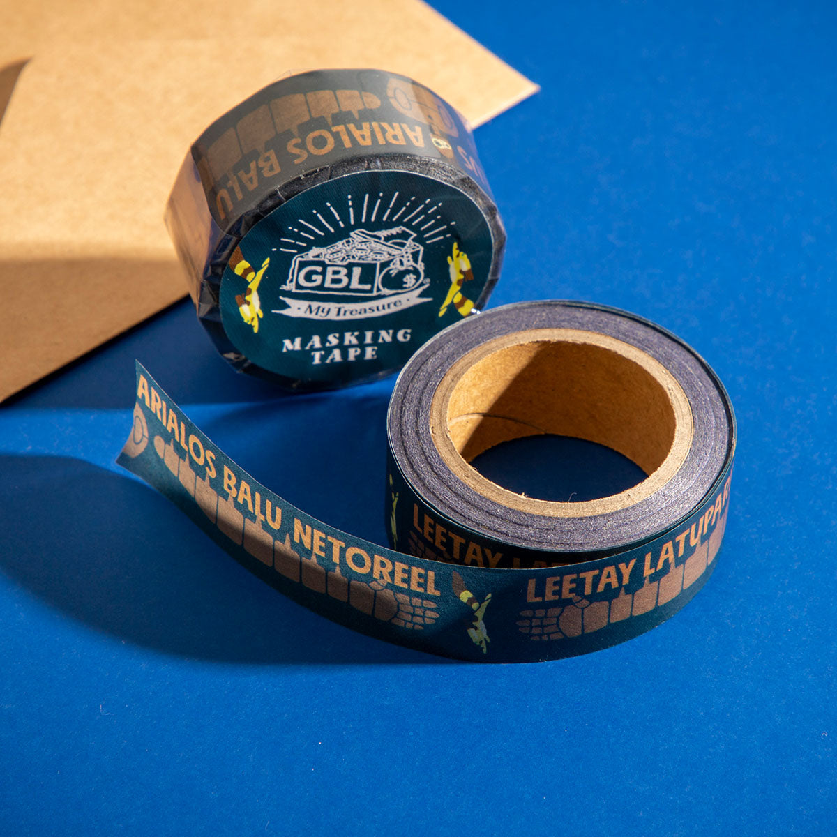 Studio Ghibli - GBL Masking Tapes (7 Types) - Castle in the Sky Secret Words - official view 1