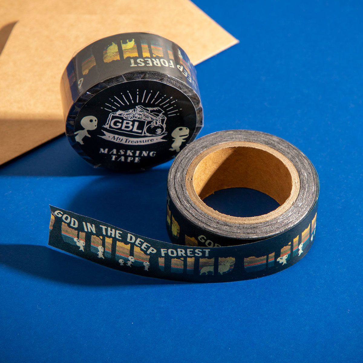 Studio Ghibli - GBL Masking Tapes (7 Types) - Forest Spirit Forest - official view 13