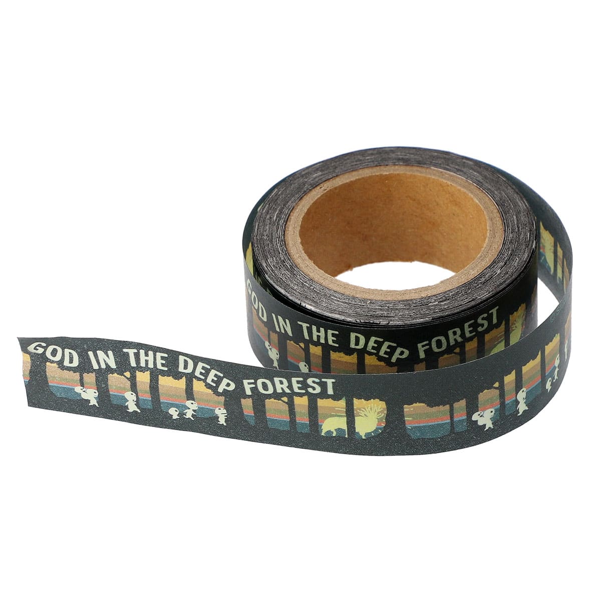 Studio Ghibli - GBL Masking Tapes (7 Types) - Forest Spirit Forest - official view 14