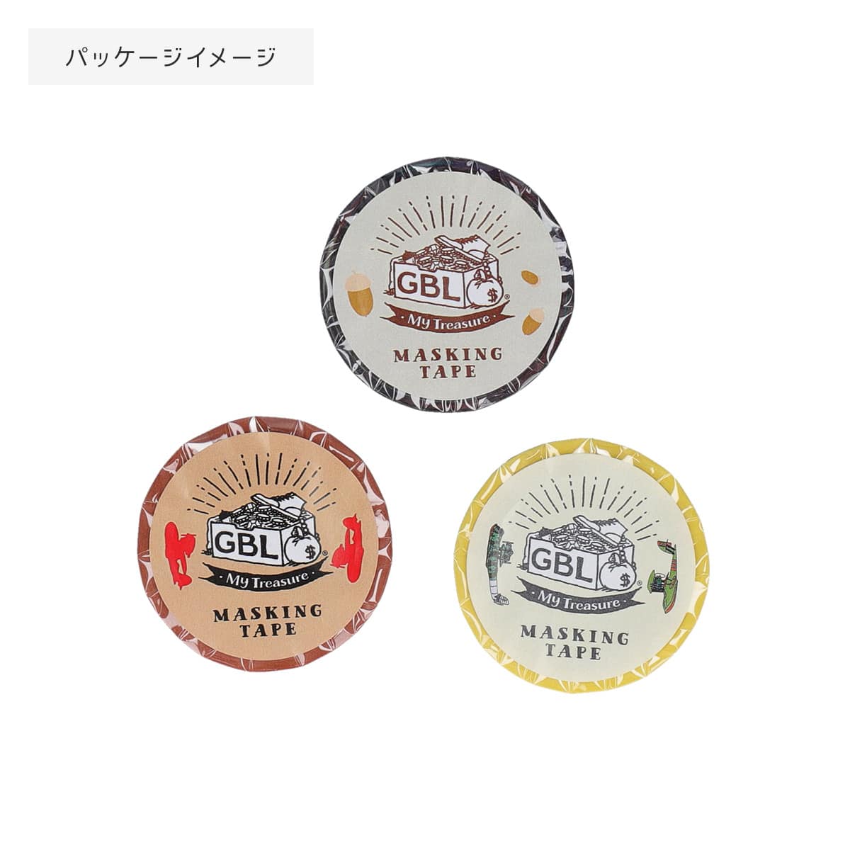 Studio Ghibli - GBL Masking Tapes (7 Types) - Piccolo SPA - official view 20