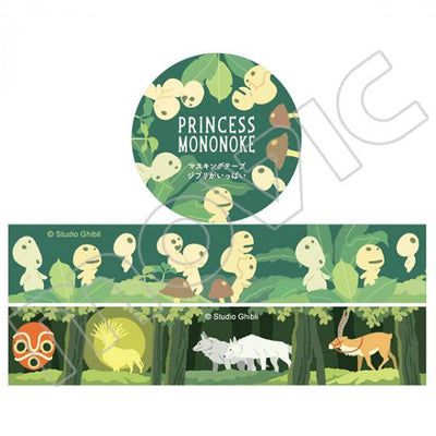 Studio Ghibli - Ghibli Ippai Masking Tape Packs (8 Types) - Princess Mononoke - official view 18