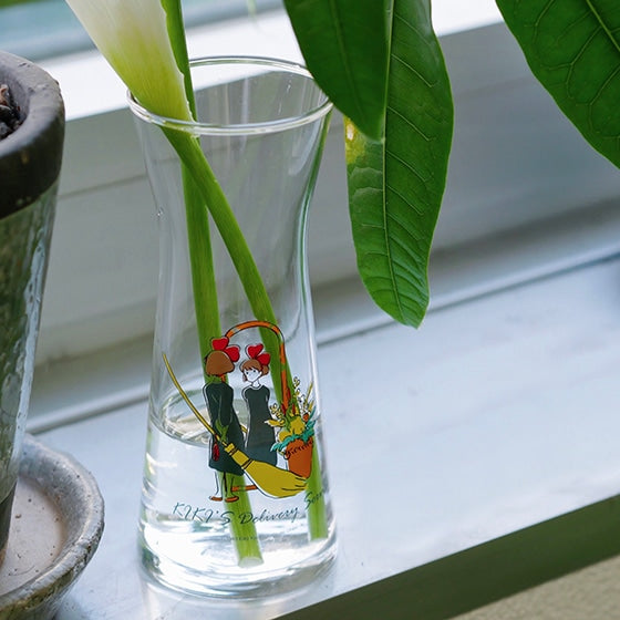 Studio Ghibli Glass Flower Vases (3 Types) - Kiki - Departure Tonight - official view 11