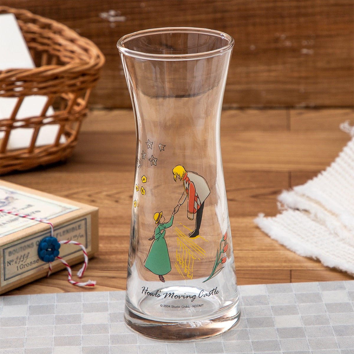 Studio Ghibli Glass Flower Vases (3 Types) - Sophie - Dreamlike Moment - official view 12