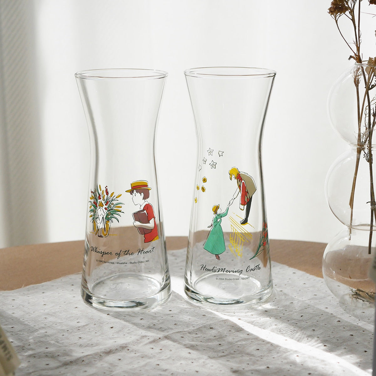 Studio Ghibli Glass Flower Vases (3 Types) - Sophie - Dreamlike Moment - official view 19