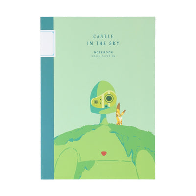 Studio Ghibli Graphic B6 Notebook - Robot Soldier - Castle in the Sky - view 3