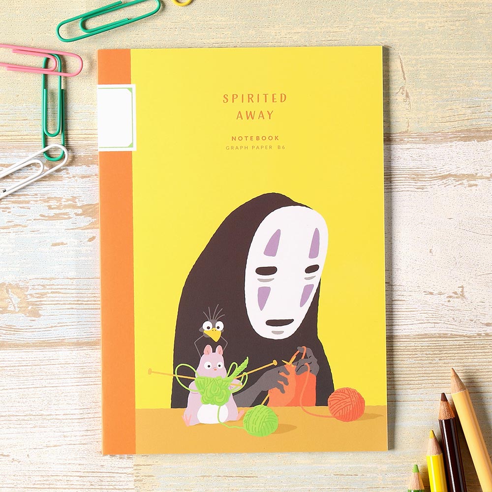 Studio Ghibli Graphic B6 Notebook - No-Face - Spirited Away - view 1