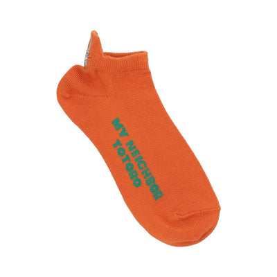 Studio Ghibli Heel-Embroidered Sneaker Socks 23-25 cm (5 Types) - Totoro - Orange - official view 2