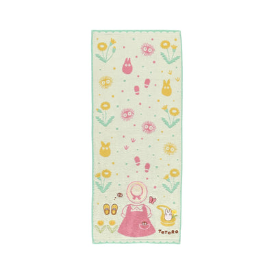 Studio Ghibli - Illustrated Face Towels (10 Types) - Totoro Clothes and Totoro - official view 15