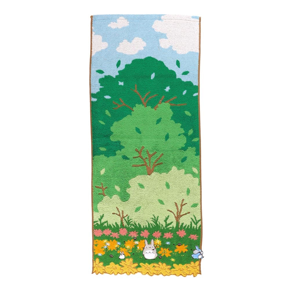 Studio Ghibli - Illustrated Face Towels (10 Types) - Totoro Beneath the Camphor Tree - official view 18
