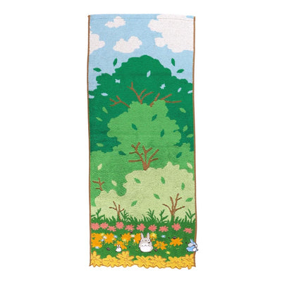 Studio Ghibli - Illustrated Face Towels (10 Types) - Totoro Beneath the Camphor Tree - official view 18
