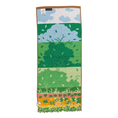 Studio Ghibli - Illustrated Face Towels (10 Types) - Totoro Beneath the Camphor Tree - official view 19