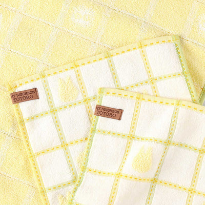 Studio Ghibli - Illustrated Face Towels (10 Types) - Totoro Waffle Totoro - official view 28
