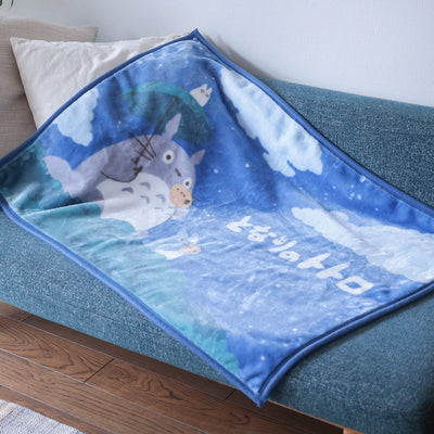 Studio Ghibli - Illustrated Lap Blankets (4 Types) - Totoro Starry Night Sounds - official view 2