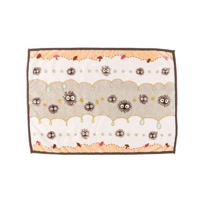 Studio Ghibli - Illustrated Lap Blankets (4 Types) - Soot Sprite Clouds - official view 13