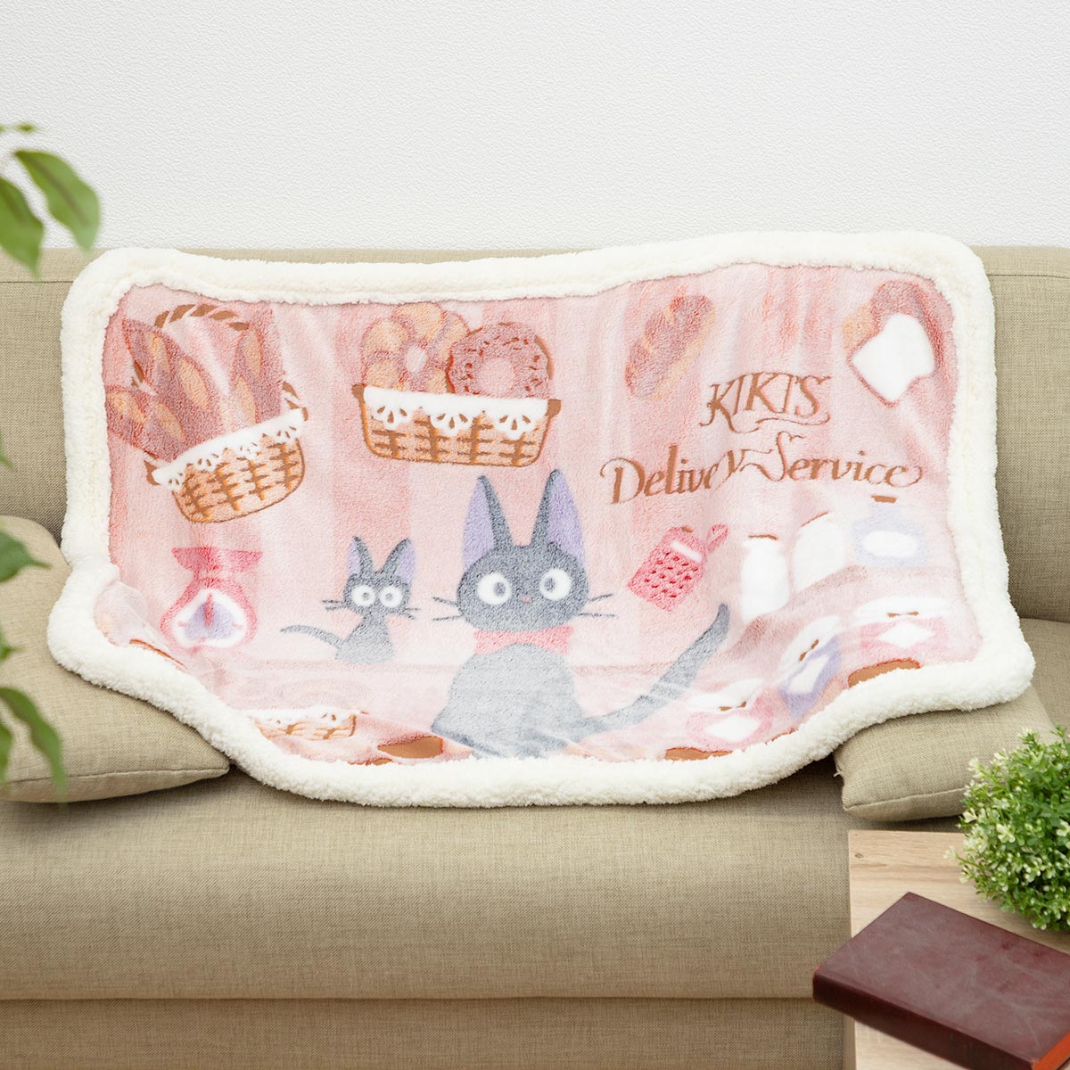 Studio Ghibli - Illustrated Lap Blankets (4 Types) - Bread and Jiji - official view 21