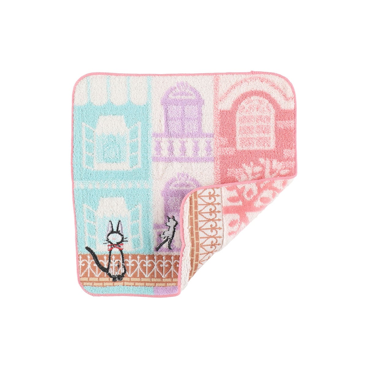 Studio Ghibli - Illustrated Mini Towels (33 Types) - Kiki Apartment - official view 2