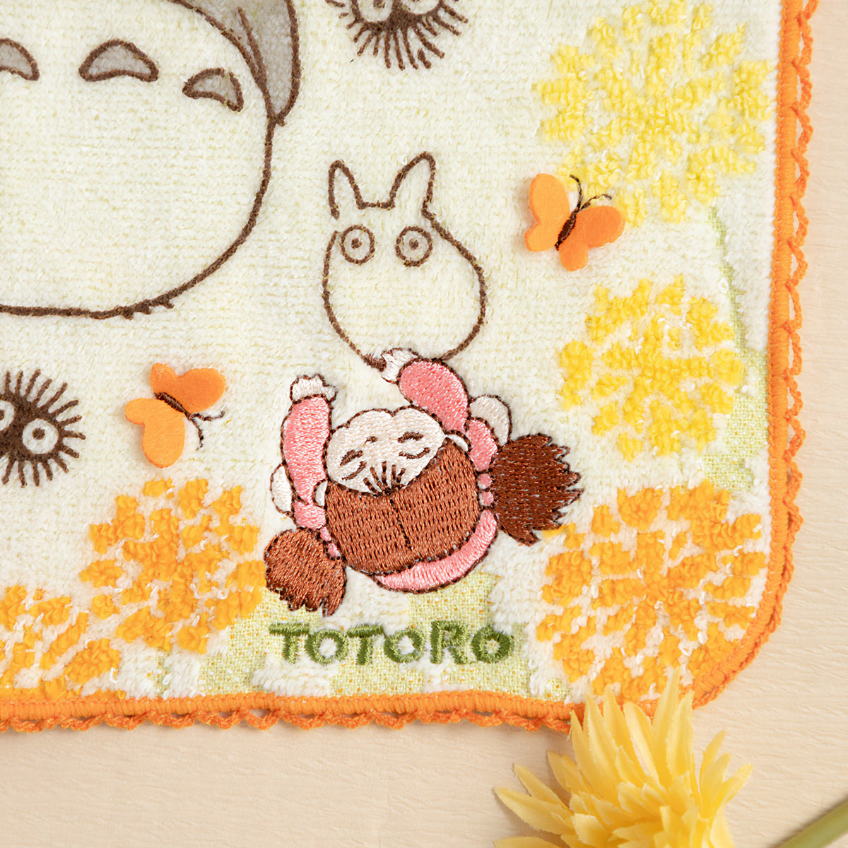 Studio Ghibli - Illustrated Mini Towels (33 Types) - Totoro Mei's Doodles - official view 10