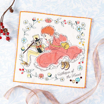 Studio Ghibli - Illustrated Mini Towels (33 Types) - Whisper of the Heart Journey to the Ore Vein - official view 109