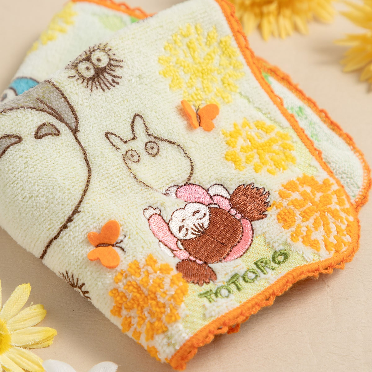 Studio Ghibli - Illustrated Mini Towels (33 Types) - Totoro Mei's Doodles - official view 11