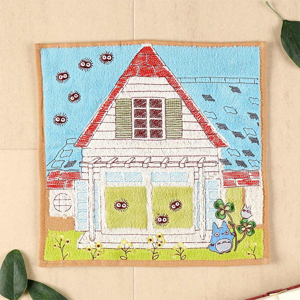Studio Ghibli - Illustrated Mini Towels (33 Types) - Totoro Kusakabe House - official view 113