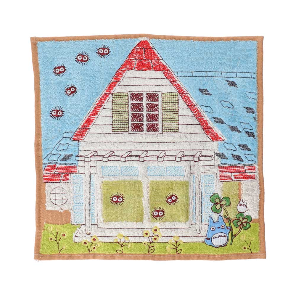Studio Ghibli - Illustrated Mini Towels (33 Types) - Totoro Kusakabe House - official view 114