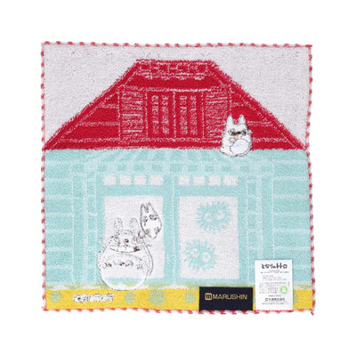 Studio Ghibli - Illustrated Mini Towels (33 Types) - Totoro in Front of the House - official view 120