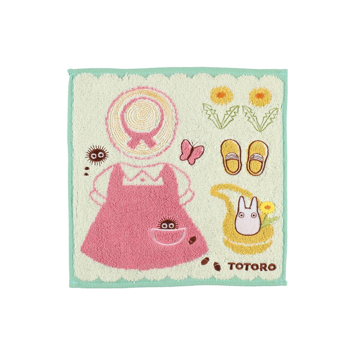 Studio Ghibli - Illustrated Mini Towels (33 Types) - Totoro Clothes and Totoro - official view 17