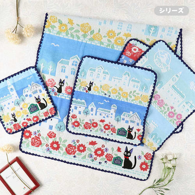 Studio Ghibli - Illustrated Mini Towels (33 Types) - Kiki Blue Skies over Koriko - official view 32