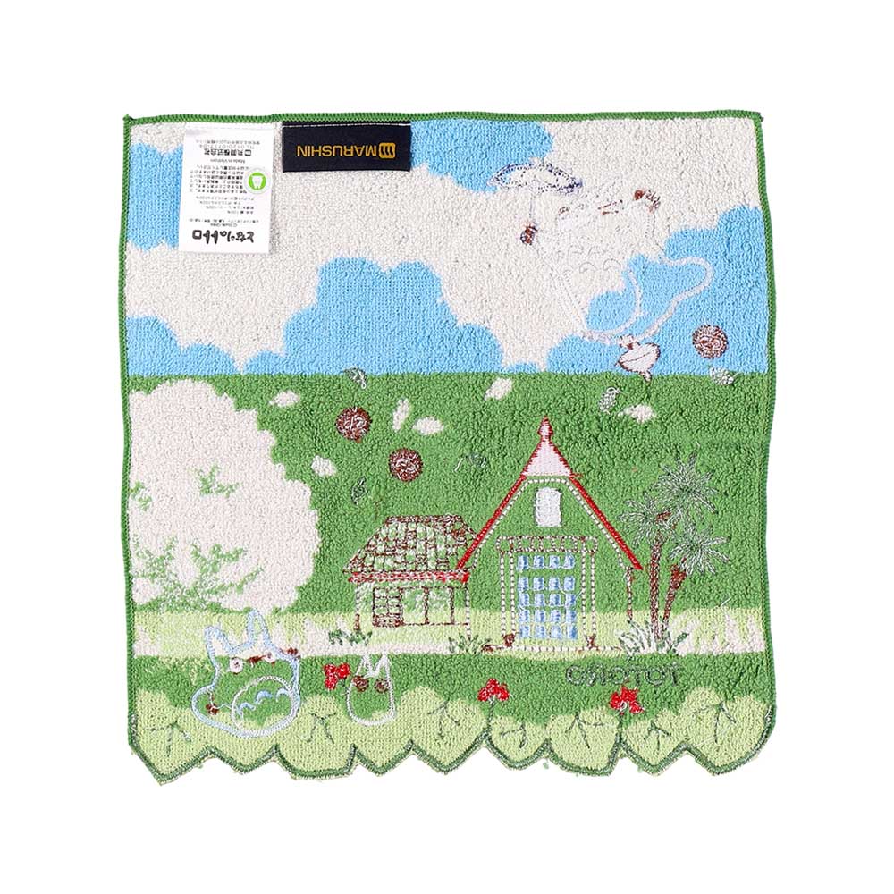Studio Ghibli - Illustrated Mini Towels (33 Types) - Totoro Sky Walk - official view 42