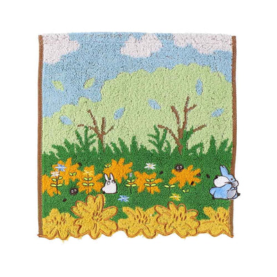 Studio Ghibli - Illustrated Mini Towels (33 Types) - Totoro Beneath the Camphor Tree - official view 44