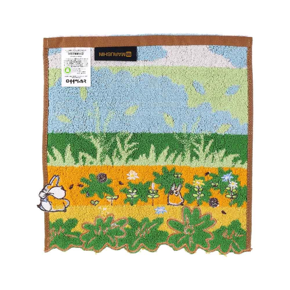 Studio Ghibli - Illustrated Mini Towels (33 Types) - Totoro Beneath the Camphor Tree - official view 45