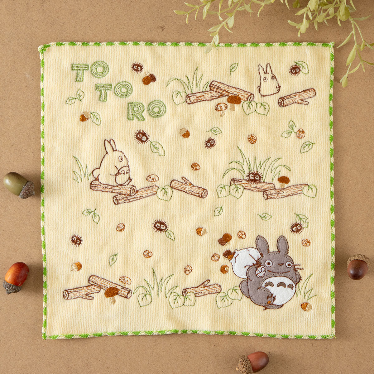 Studio Ghibli - Illustrated Mini Towels (33 Types) - Totoro Little Path - official view 55