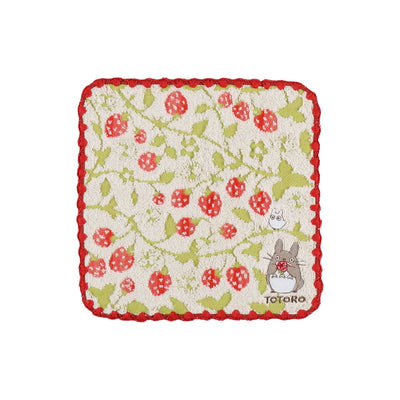Studio Ghibli - Illustrated Mini Towels (33 Types) - Totoro Strawberry Forest - official view 62